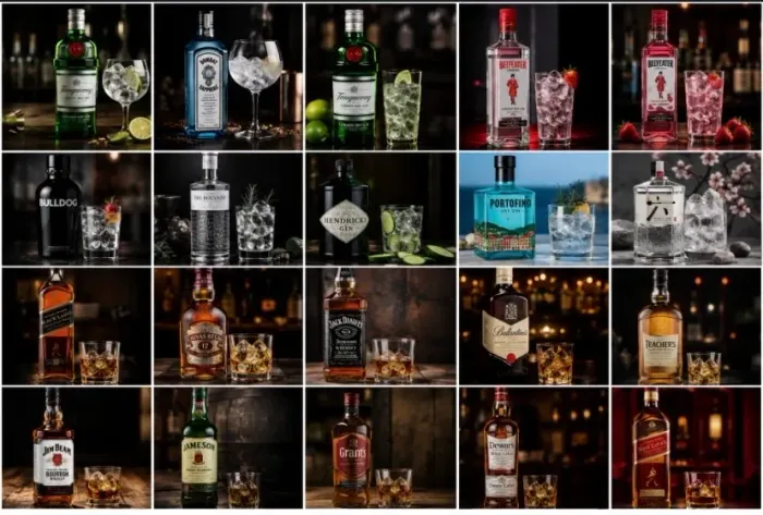 Garrafas 100% original pra sua adega ou uso próprio temos whisky gins e diversas opção