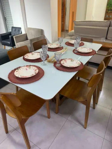Mesa Helena Com Cadeira Ayla Novo