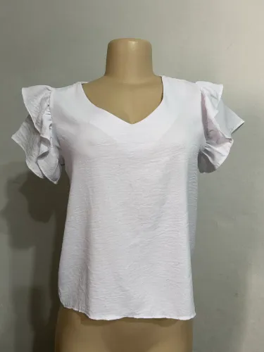 Blusa feminina branca - tamanho P
