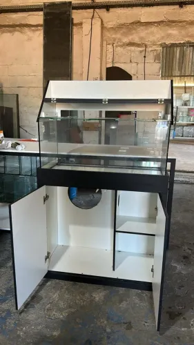 Aquário: 90x50x50 cm em vidro 6 mm