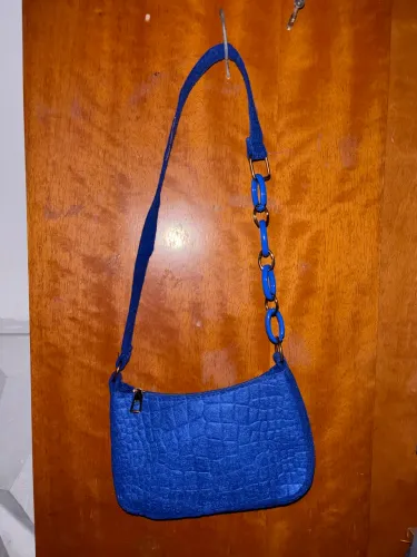 vendo bolsa azul escuro