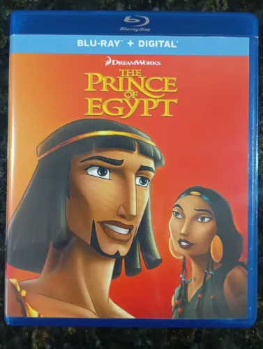 O Príncipe do Egito blu-ray original 