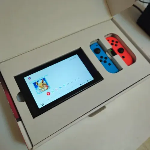 Nintendo Switch COMPLETO na Caixa tudo Original
