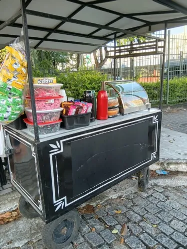 Vendo carrinho de lanche completo 