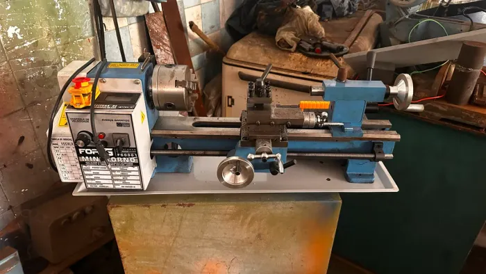 Mini torno mecânico forg