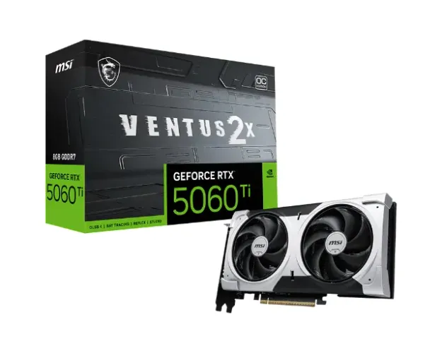 NVIDIA MSI RTX 5060 TI 8gb OC PLUS Ventus 2x NOVA LACRADA