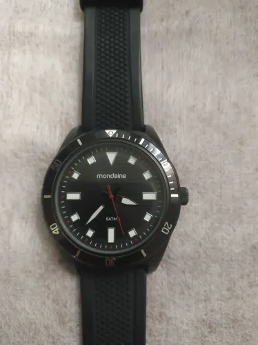 Relógio Mondaine Preto Masculino