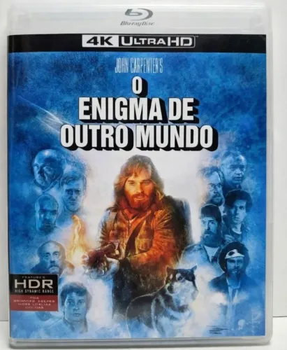 Blu-ray 4k O Enigma de Outro Mundo 1982 Dublado e Legendado
