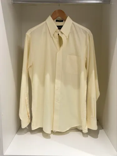 Camisa social amarela 