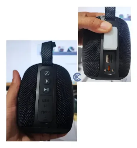 Caixa De Som Portatil Bluetooth Wireless Tws Usb Super Bass 50W TOP
