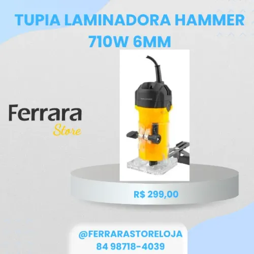 Tupia Laminadora (Hammer e Stanley)