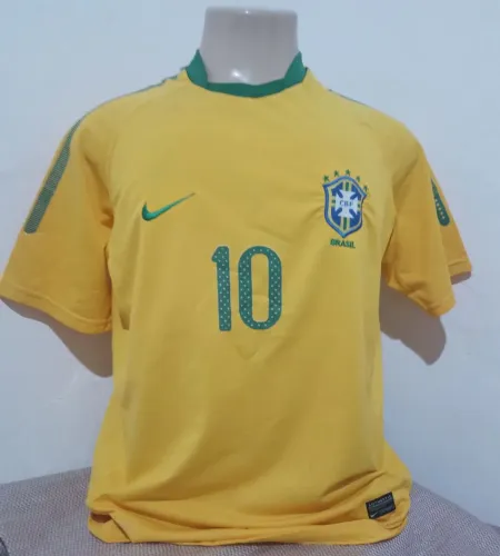 Camisa seleção Brasil 2010. 