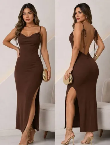 Vestido longo londo