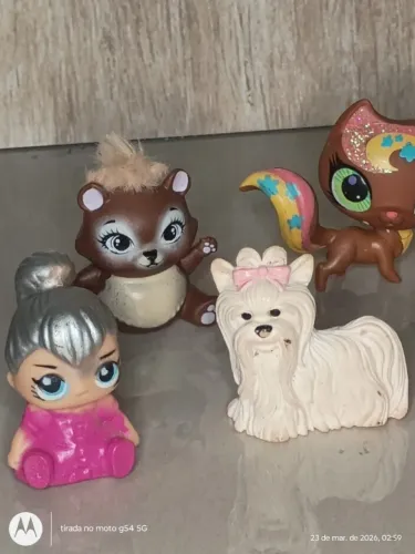 BARBIE - COLEÇÃO COM 10 BONECOS LITTLES PET SHOP FAIRES - TODOS NOVINHOS
