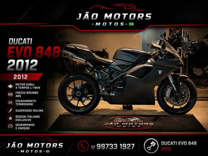 Ducati 848 evo 2012