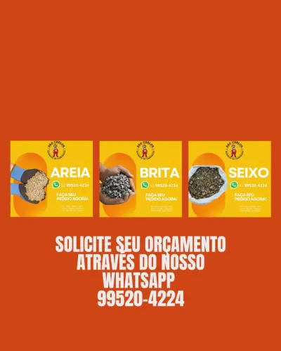 Areia Seixo Brita