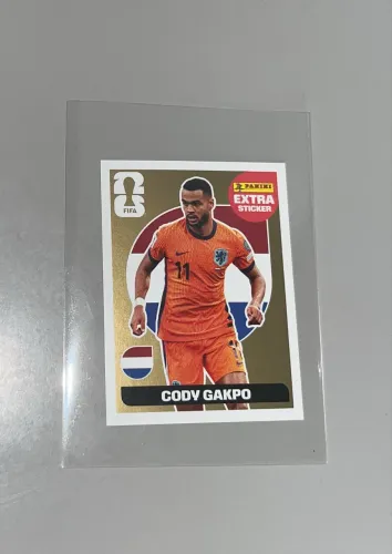 FIGURINHA LEGEND DOURADA - Cody Gakpo | Copa 2026