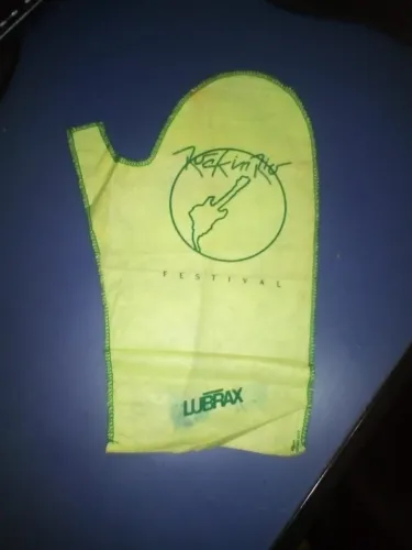 Lendária Luva Distribuída No 1º Dia do 1º Rock In Rio 1985