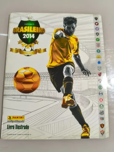 Álbum completo campeonato brasileiro 2014