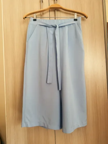 Pantacourt M azul bebê