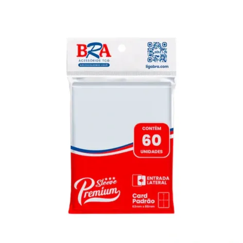 Sleeve Premium TCG 63x88mm com 60 unidades