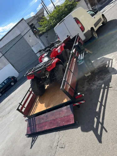 CARRETINHA BASCULANTE 750KG MEDIDAS LIVRE: 3,00 X 1,65 X 0,50