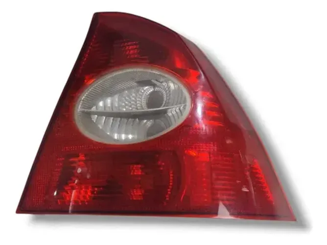 Lanterna Traseira Direita Focus Ford 2012 Sedan Detalhe Direito/passageiro Vermelho