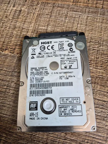 HD interno HITACHI 500gb 2.5 polegadas (notebook)