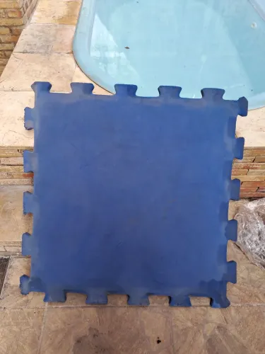Tatame de EVA 30 mm azul 1 x 1 m