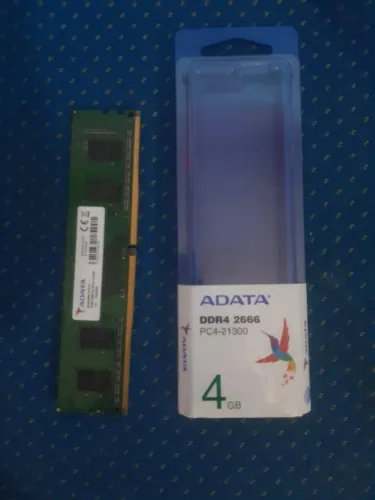 memória ram ddr4 ADATA 4gb 2666Mhz