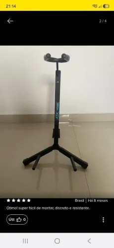 Suporte/descanso para cavaquinho