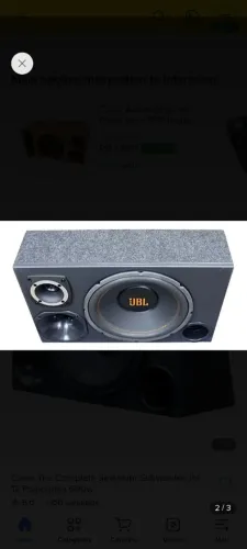 Vendo caixa trio JBL