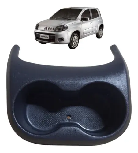 Console Central Porta Copos Fiat Uno Vivace 2015 Preto