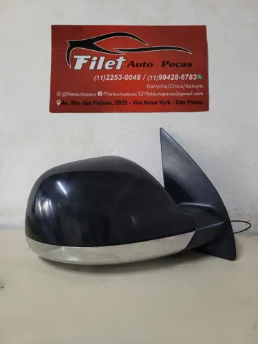 Retrovisor direito Amarok Retrátil 2009 a 2015
