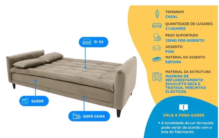 Sofá cama
