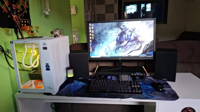 Setup completo pc gamer tudo novo