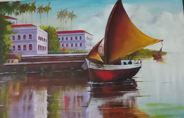 Pintura em Óleo sobre tela
