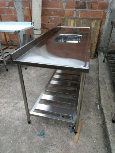 Bancada de inox