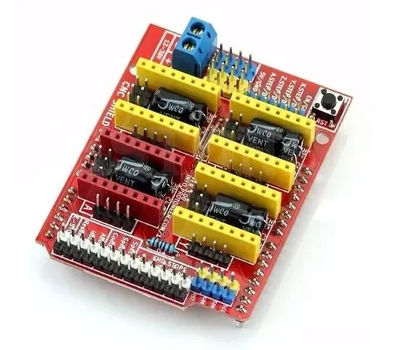 COD-AM141 Cnc Shield V3 Impressora 3d A4988 Eixo Xyz Arduino Automação Robotica
