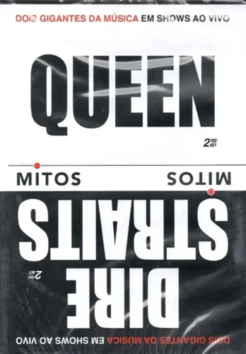 DVD Dire Straits & Queen Mitos Dire Straits (Live in London) Queen (We will Rock You)