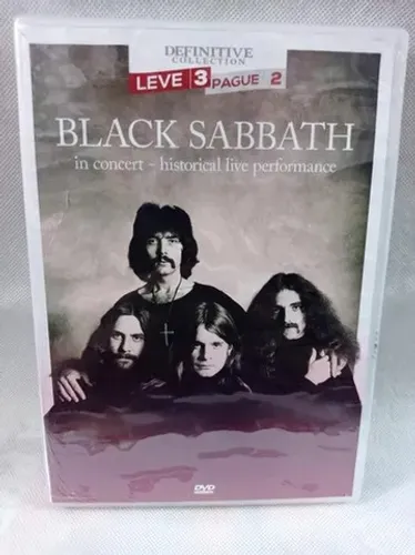 DVD Black Sabbath In Concert - Historical Live Performance