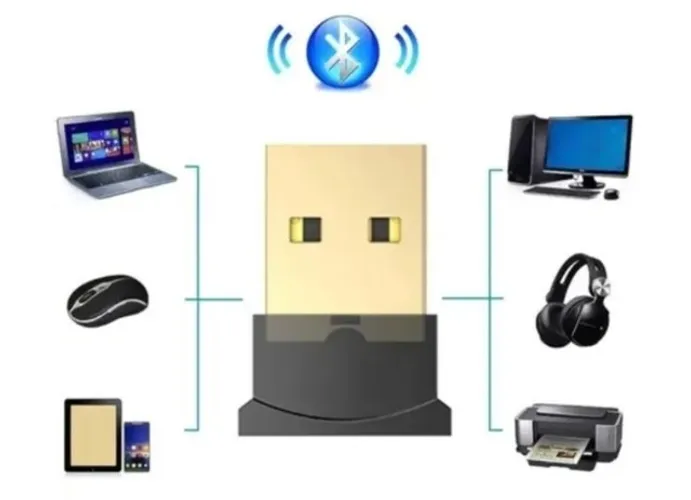 Receptor Usb Bluetooth 4.0 Dongle Pc Adaptador Notebook Automação Robotica COD-AP101