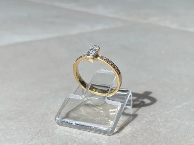 Solitário em Ouro 18K 0,47 Ct