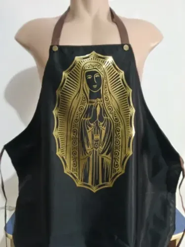 Avental Impermeável Nossa Senhora Tamanho Único sem Bolso