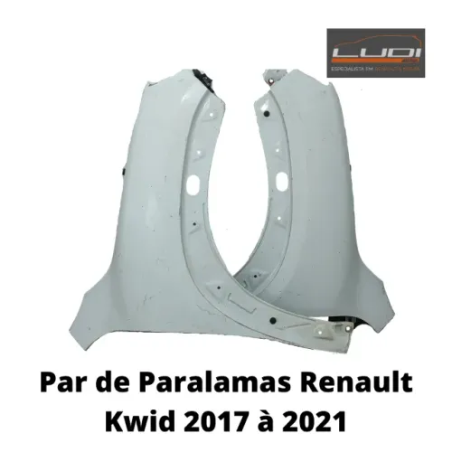 Par de Paralamas Renault Kwid 2017 à 2021