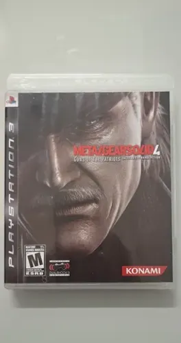 Metal Gear Solid 4: Guns of the Patriots MÍDIA FÍSICA (Jogo PS3 - Playstation 3) 