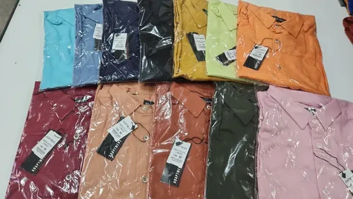 Camisa Linho Manga Curta 