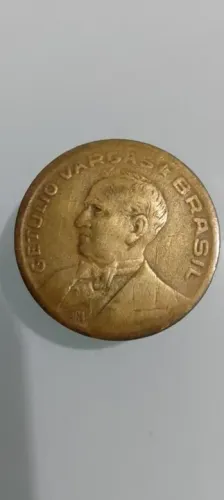 Moeda Rara de Cr$ 0,50 de Cruzeiro datada de 1945