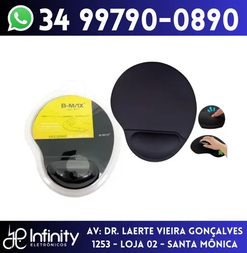 Mousepad com Apoio de Pulso
