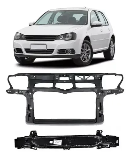 Kit Painel Frontal Com Alma Parachoque Golf 2008 2009 A 2014